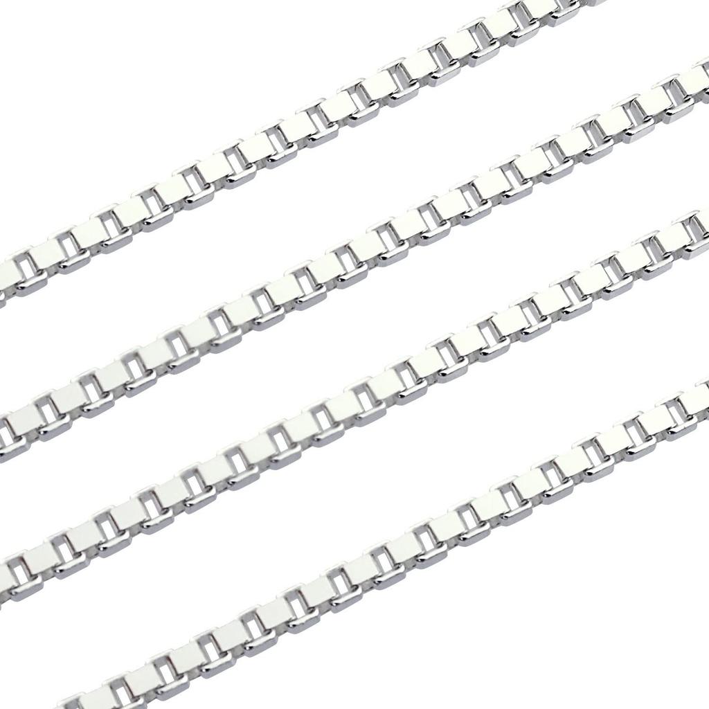 Venetian Chain Sterling Silver 45cm [Sears] Necklace, (SV 925), 1.8mm width, length, SV200-45
