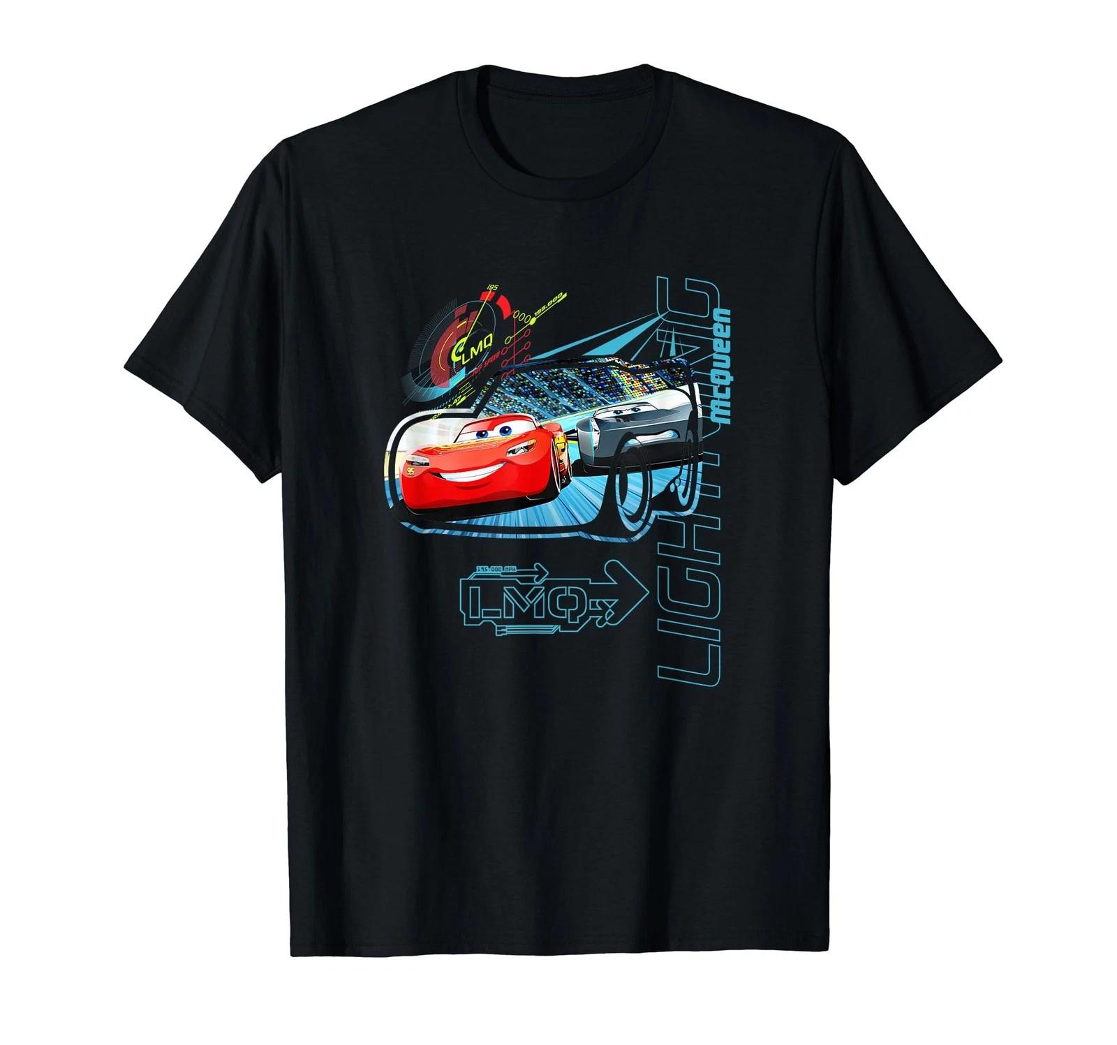 Тачки 3 Disney Pixar Молния Маквин Против. Футболка Джексон Шторм_ 4XL