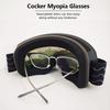 New ski goggles equipment, large cylindrical lens goggles, double-layer anti-fog, for mountaineering and snow activities, suitable for nearsighted