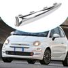 735642306, 735642307 Front Bumper Upper Grill Moulding Trim Cover Left,/ Right for Fiat 500 312 Lounge 2016 2017 2018