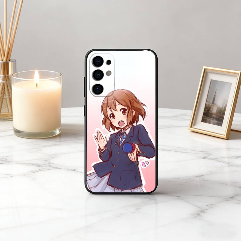 K-K-ON Music Y-Yui H-Hirasawa-yh Phone Case For Samsung S25,S24,S21,S22,S23,S30,Ultra,S20,Plus,Fe,Lite,Note,10,Black Cover