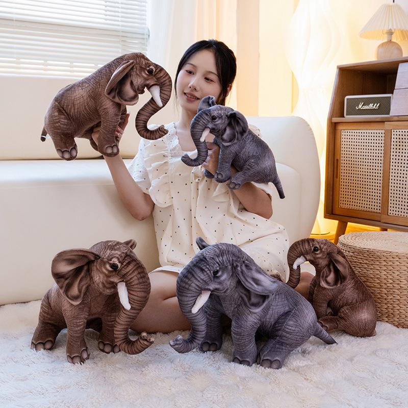 Cross-border Elephant Plush Toy - Cute Soothing Doll for Children and Babies