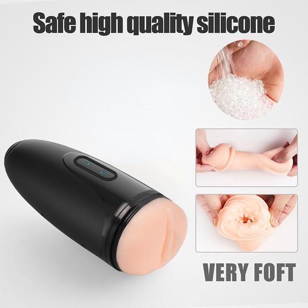 1pc Automatic Male Massager Sucking Vibrator, Electric Massage Cup Adult Products for Men