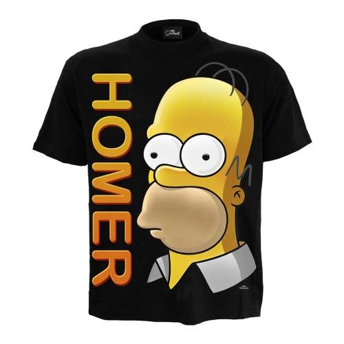 THE SIMPSONS Unisex Voksen Homer Simpson T-skjorte