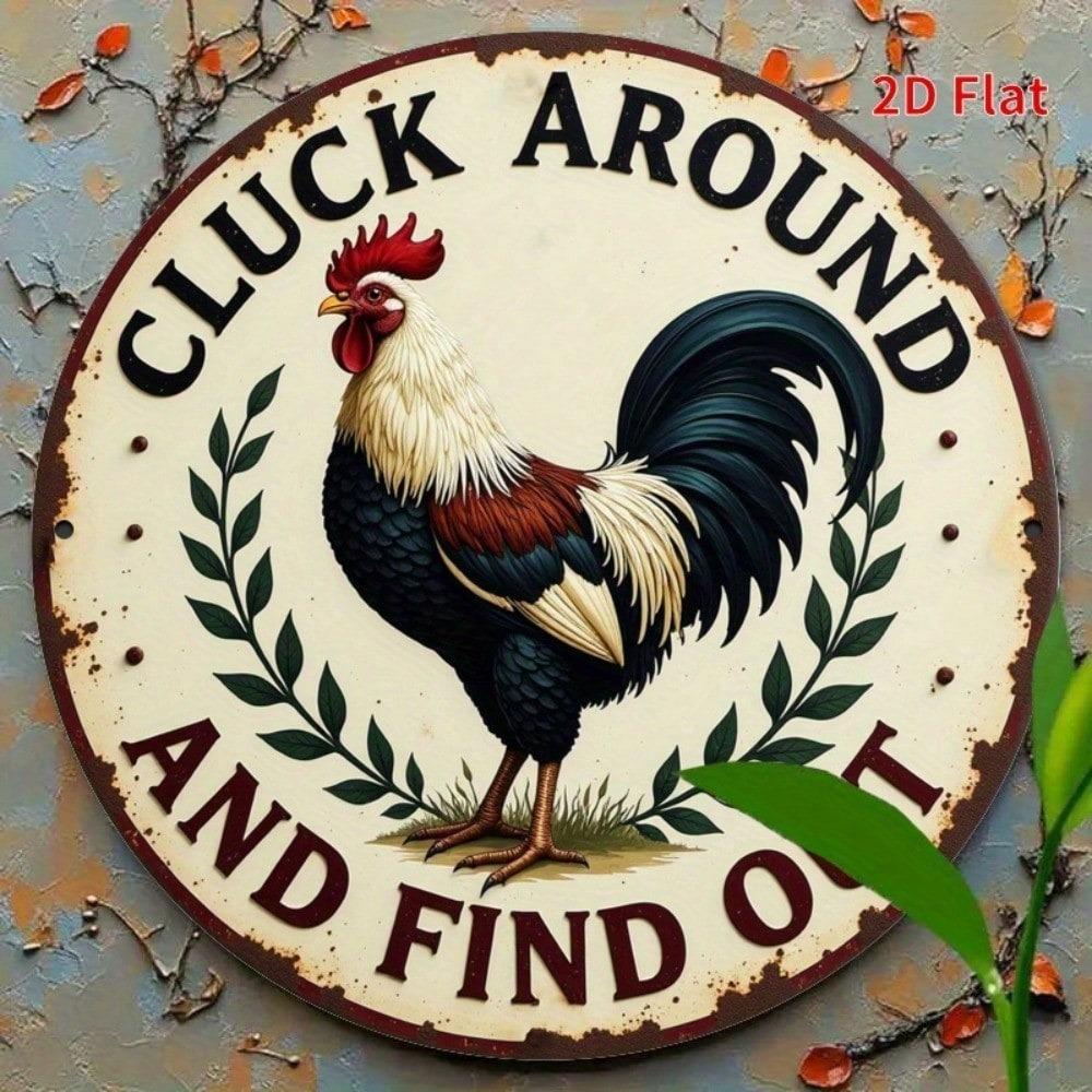 1pc Vintage Funny Metal Tin Sign Wall Art for Home Bar Cafe Garage Decor