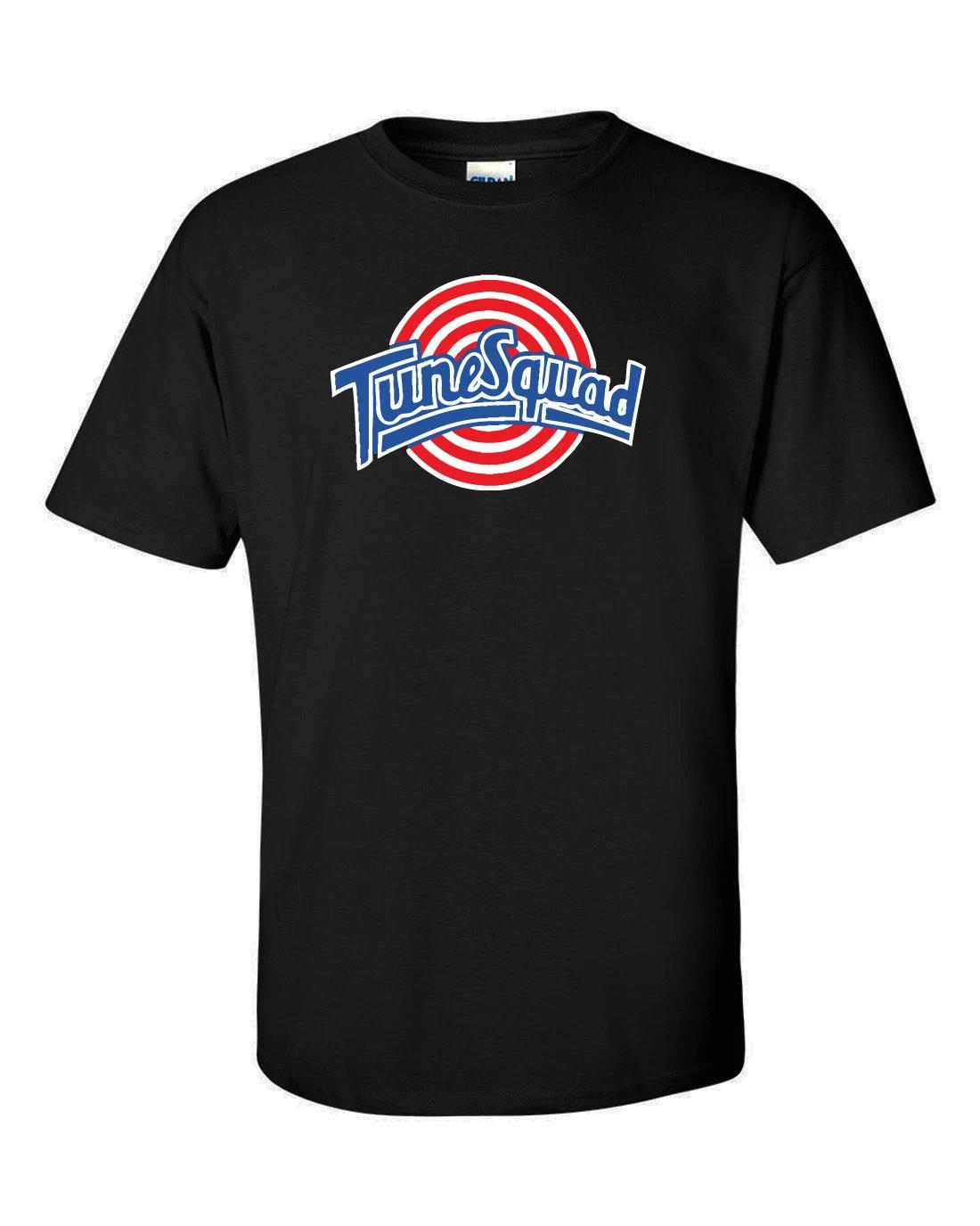 BLACK Tunesquad Space Jam Elmer Fudd T-shirt S-5XL Front & Back S