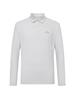 EIDER Ice-Long Men'S Long-Sleeve Polo Shirt_Light Grey
