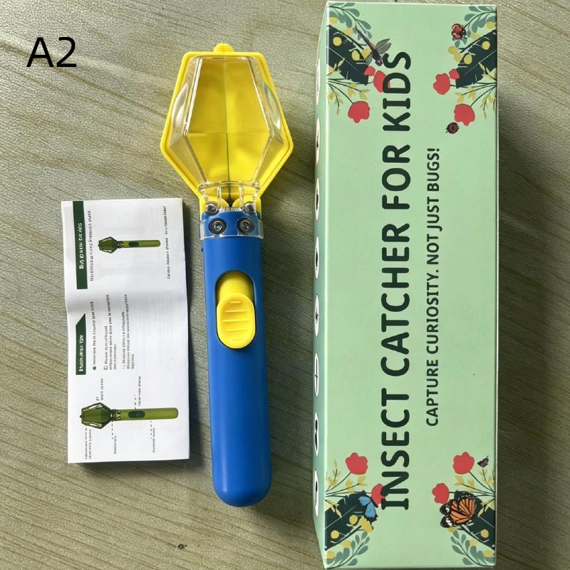 1 Stück Komfortabler Griff Multifunktional Tragbar Insektenfänger Sicherer Freigabemechanismus Drucktyp Handheld Insektenfalle Garten Zubehör