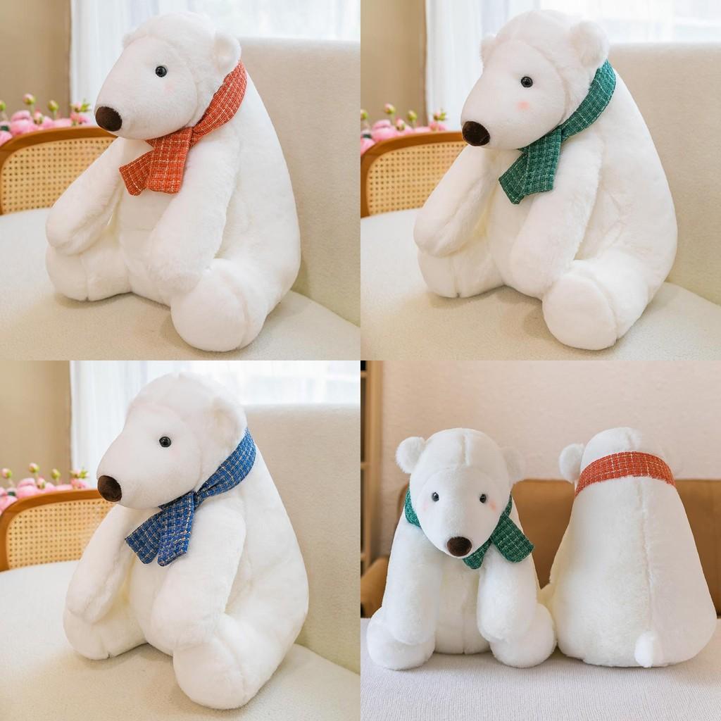 Bears Cartoon Polar Animal Stuffed Plush Toys Dolls Children Birthday Gifts