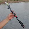 FTK 1.8m-3.0m12-30LB Carp Fishing Rod Telescopic Fishing Rod Fiberglass Hard Carbon Fiber Fishing Rod