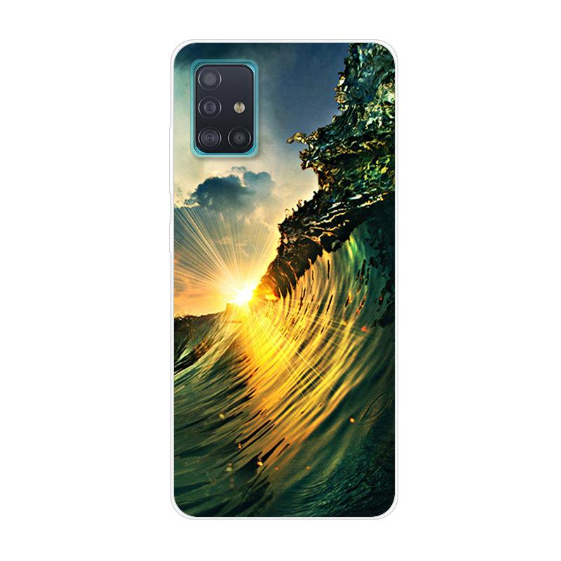 For Coque Samsung Galaxy A71 A51 M31 Case M31S Soft Silicone Back Case for Samsung A71 M31S Cover A 51 Shockproof Case M31 Cover