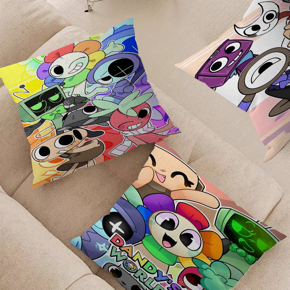 Cartoon D-Dandys Worlds pillow cover sofa cushion cover home room decoration children gift