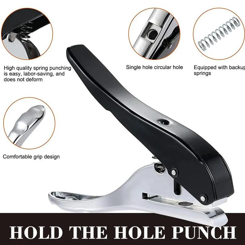Manual Edge Band Puncher Plier 8/10mm Hole Card Punching Tool for Plastic Sheet Paper PVC ABS Opener Nail Hole Masking Plier