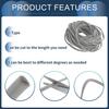 INFINAUTO Car Mall Door Guard Door Edge Protector Door Edge Guard Anti-Scratch U Shape