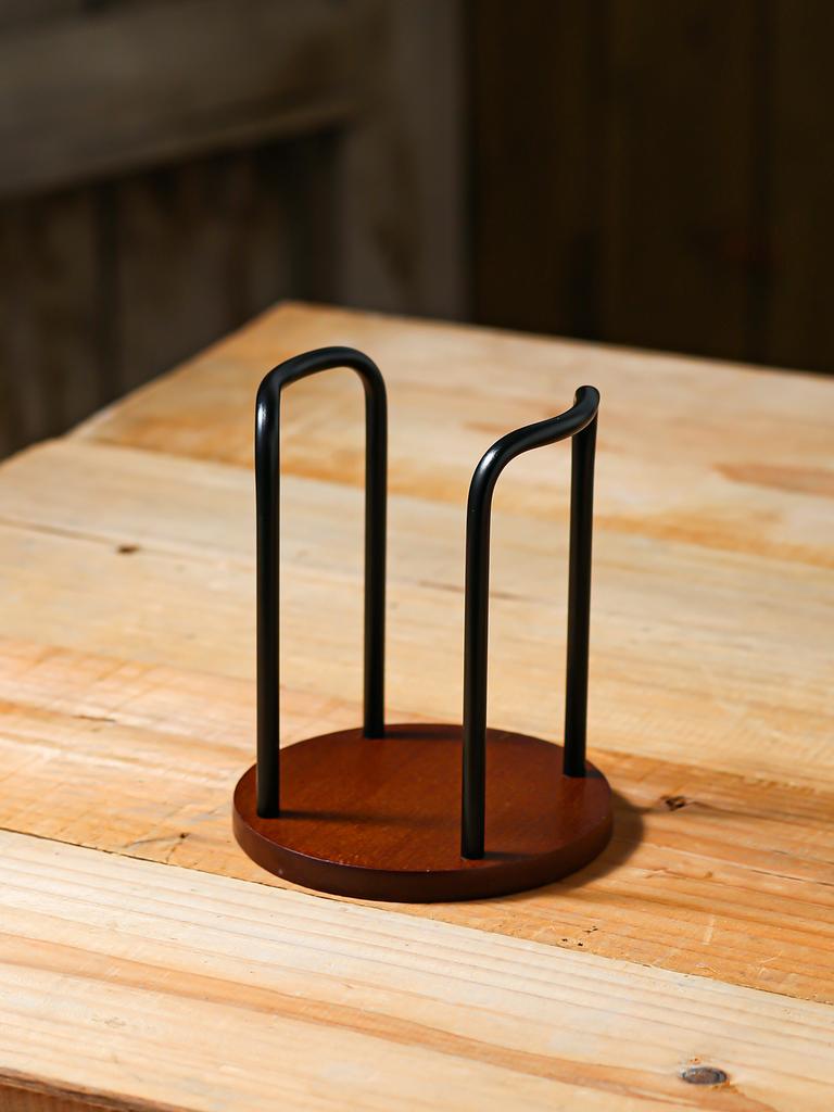 Disposable Cup Cup Holder Home Paper Cup Holder Desktop Coffee Table Storage Shelf Tea Cup Coffee Bamboo Cup Holder