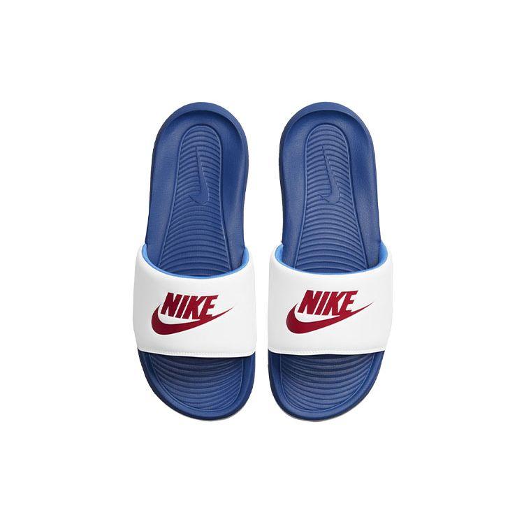 Nike Victori One Slide Game Royal University Red Men Sneakers Blue White CN9675-104