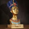 1/2Pcs Ancient Egypt Themed Resin Decorative Figurine Ethnic Fashion Collectibles For Office and Living Room Shelf