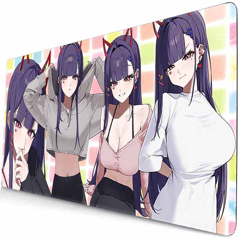 Gaming Mousepads Waifu Cups Season 6 S6 Large Mouse Mat Large Desk Play Pads Non-Slip Rubber Numi Mouse Pad Keyboard Mats XXL