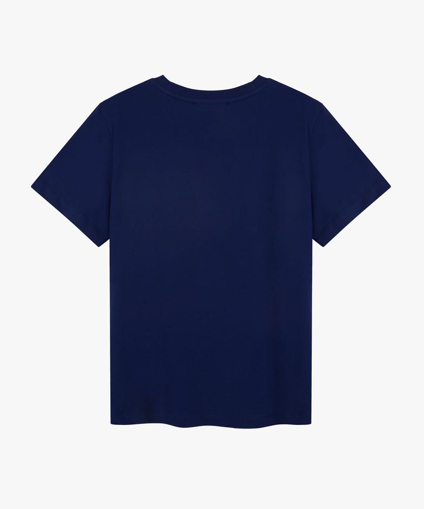 38COMEONCOMMON Regular Cotton T-Shirt (Indigo)