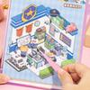 45 Pcs Japanese Y2K Cute Decorative Stickers Book Scrapbooking Phone Case DIY Journal Collage Aesthetic Stationery Stickers