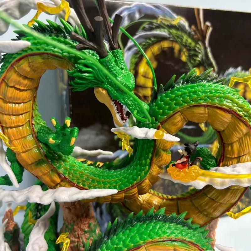 22cm Dragon Shenron Figure Anime Japanese Sheron Statue Dragon Sculpture Figurine Decor Livingroom Decoration House Accessories