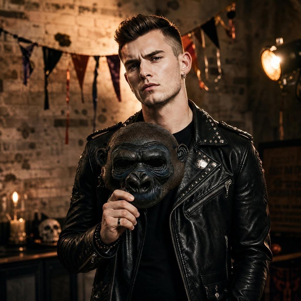 For Halloween Party - Realistic Animal Face Costume