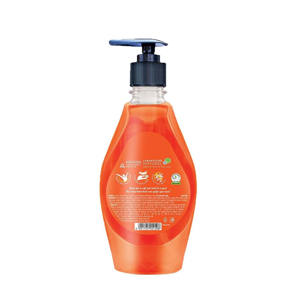 Fiama Happy Hand Wash 400 Ml Pack of 1 With Grapefruit Bergamot Essential Oil Soft Supple Fragrant Hands
