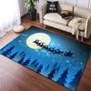 Christmas HD Printed  Area Large Rug ,Carpet for Living Room Bedroom Sofa Decoration, Non-slip Floor Mats Dropshipping Alfombras