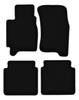 BASIC Black Velour Floor Mats For: Subaru Legacy II Station Wagon, Sedan (1993-1998)