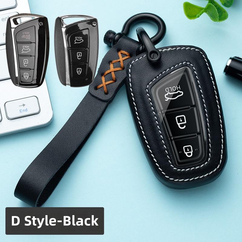 

New Arrival Ethnic Style 3 4 Buttons Car Key Case Shell for Hyundai Santa Fe Sport Ix45 Equus Centennial Genesis G80 Grandeur Azera 2013-2016 For Hyundai