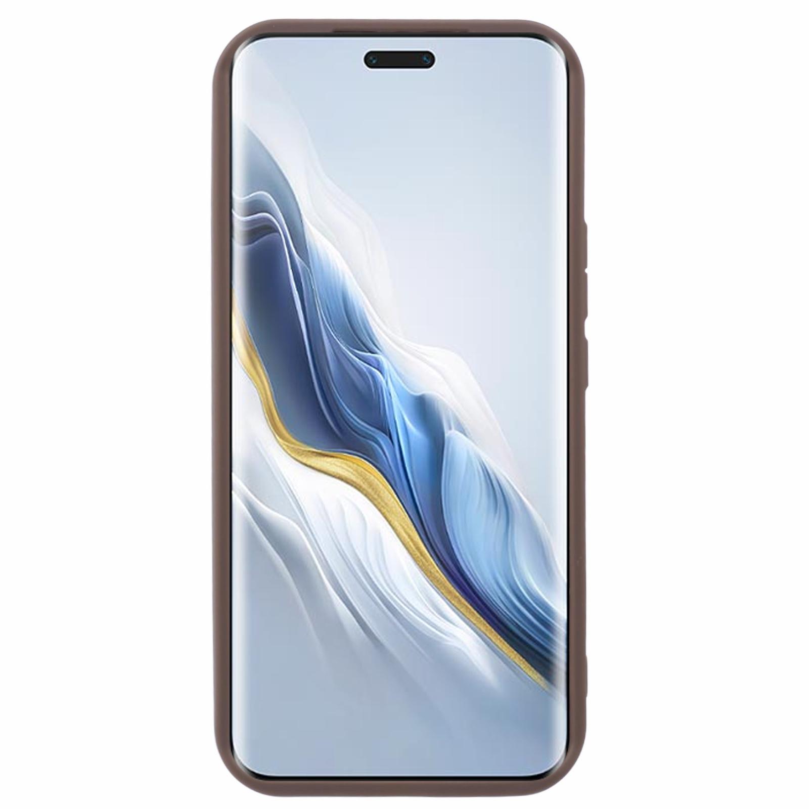 

For Honor Magic6 Pro 5G Case Precise Lens Cutout Soft TPU Anti-Drop Matte Phone Cover Black