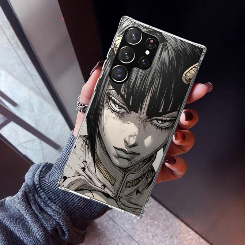 

JoJo Adventure Bruno Buccellati Phone Case For Samsung Galaxy S26 S25 Edge S24 S23 Ultra S22 Plus S21 S20 FE Soft TPU Back Cover Samsung S22