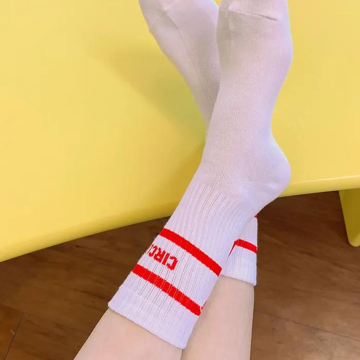Ribbon socks | Red