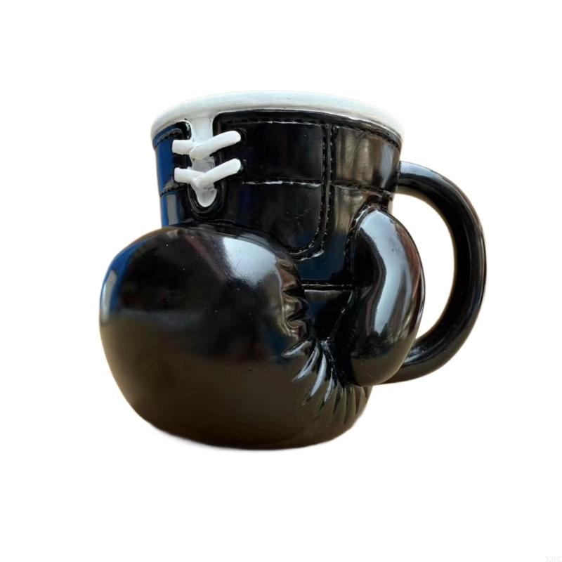 

3D Boxing Glove Nonrust Steel Coffee Cup Durable Kitchen Barwares For Enthusiasts X3UC чорний
