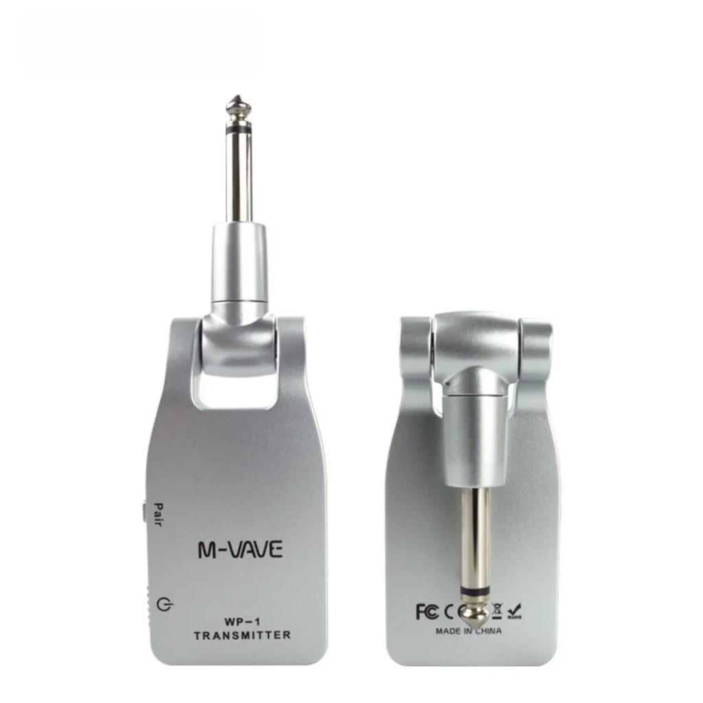 WP-1 2.4G Wireless Transmitter Receiver /4 Channels/Low Latency/30M Transmission Range/Plug and Play/for Electric Bass