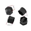 Auto Shape 20pcs Car Wheel Cover Screw Protector Nut Dustproof 17 19MM for Ford SVT Reflex Freestar F150 Crown BF 4-Trac