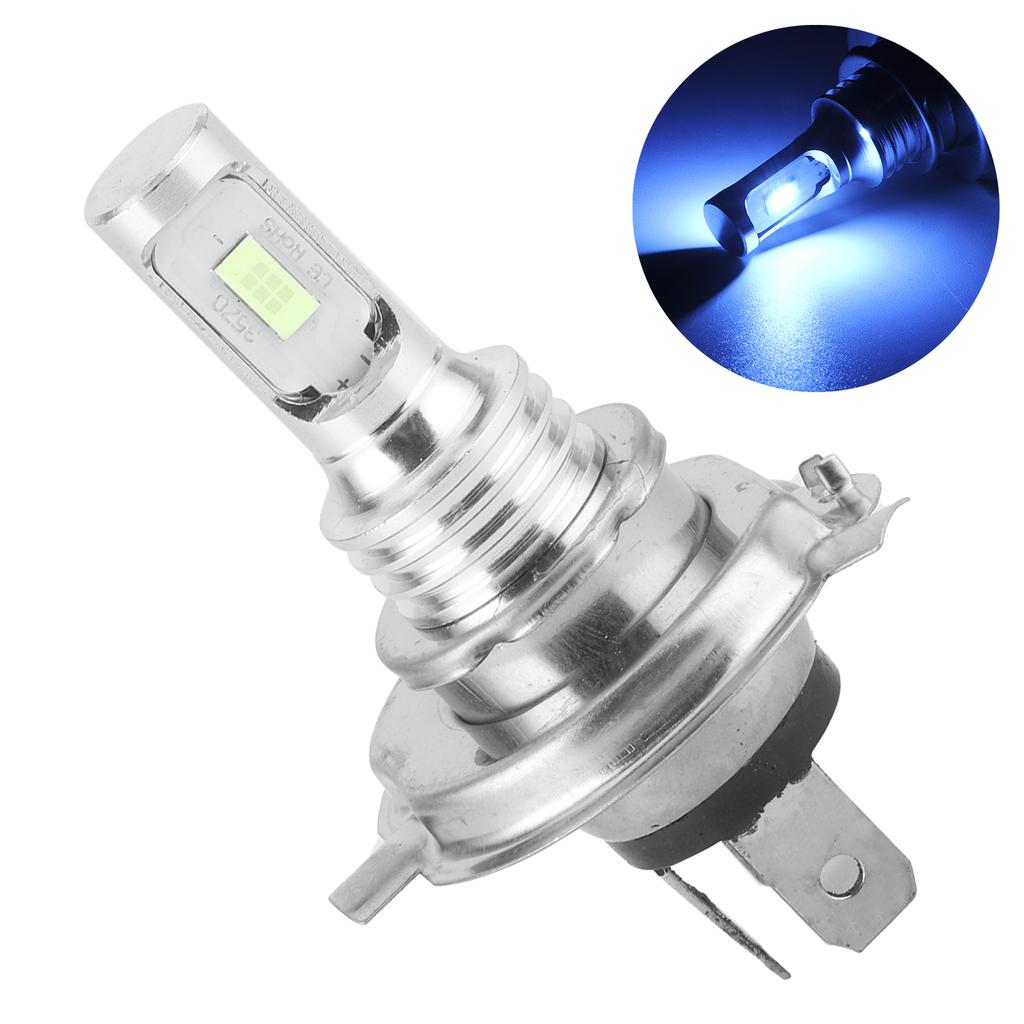 Headlight Fog Lamp LED Bulb Chip for Motorcycle Car WH4 Plug 80W DC 12V 24V(Ice Blue 6000K )