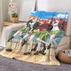 Anime The Quintessential Quintuplets Throw Flannel Throw Blanket: Soft Kid-Friendly Warm Anti-Static All Season Washable Couch