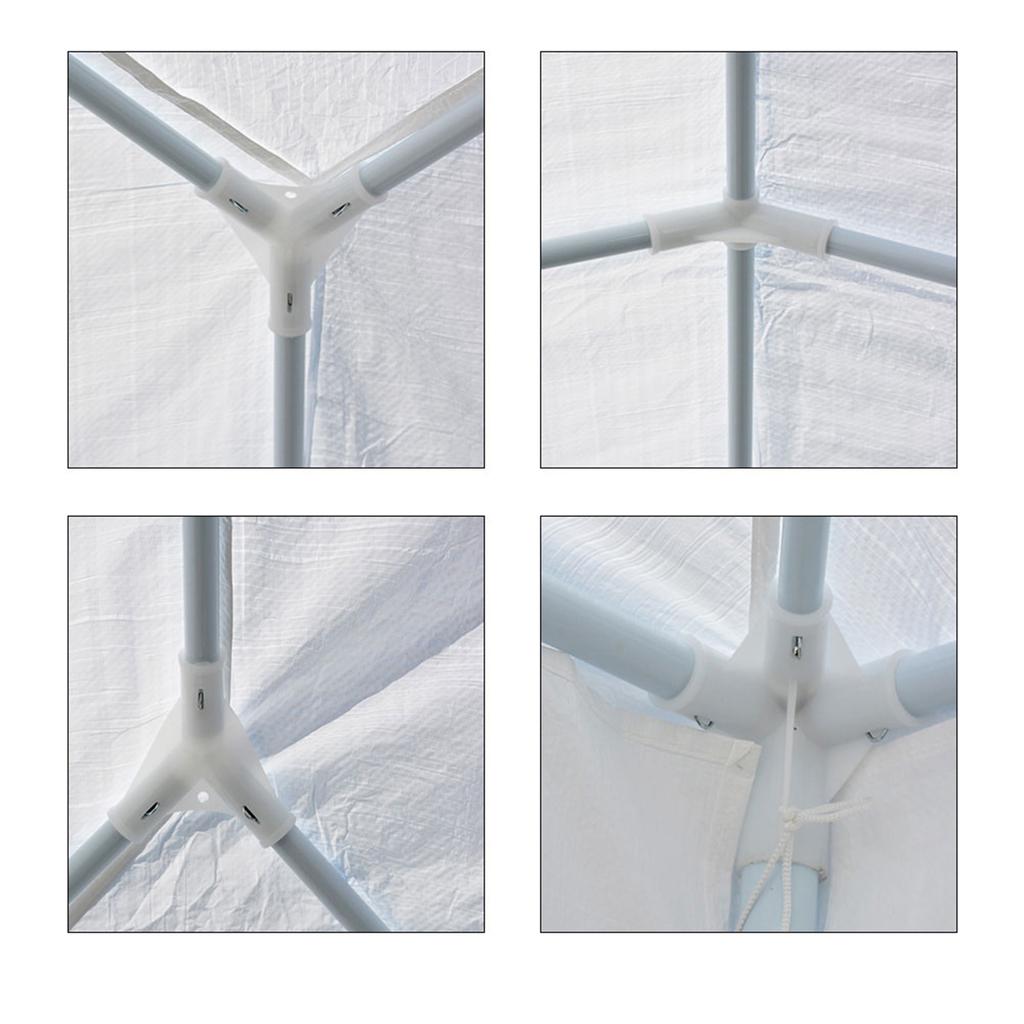 3 x 6M Venkovní altánová plachta Párty stan Patio Odolný Svatba Bílý