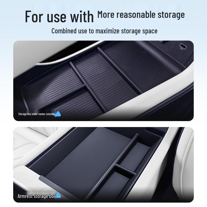 Galaxy M9 2026 Armrest Storage Box for Center Console Modification