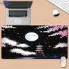 Sakura Tower Fuji Mouse Pad Large Computer Office Gaming Desk Pads 400x900mm Rubber Carpet Mousepad Antislip Gamer Keyboard Mat