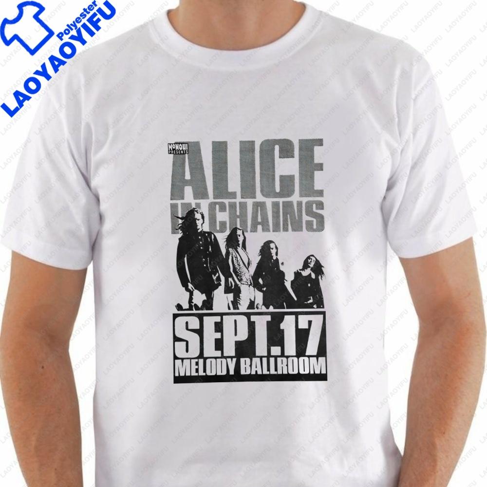 Alice In Chains Band KoreanStyle Review Of Unisexs Clothing Summer ShortSleeved Comfortable TShirts For Both Unisex And Unisex