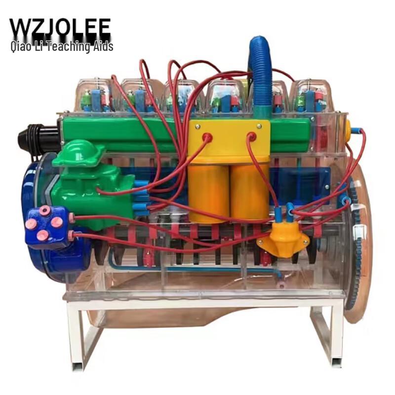WZJOLEE Dongfeng Tianjin Cummins Diesel Engine Transparent Cutaway Model