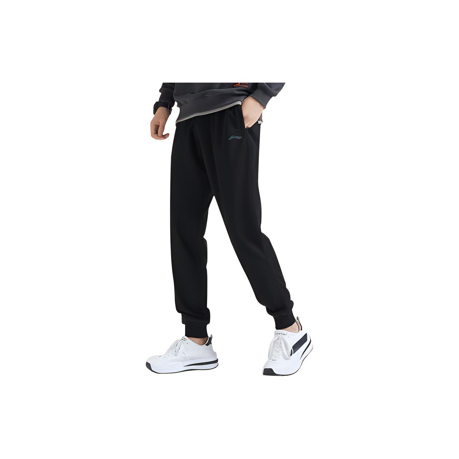 Li Ning Knitted Sweatpants Men s Black AKLT553-4 XL