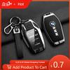 Autoaufkleber Heiß 2025 Auto Schlüsselabdeckung Hülle Tasche Für BMW 5 7 Serie G11 G12 G30 G31 G32 I8 I12 I15 G01 G02 G05 G07 X3 X4 X5 X7 Auto I