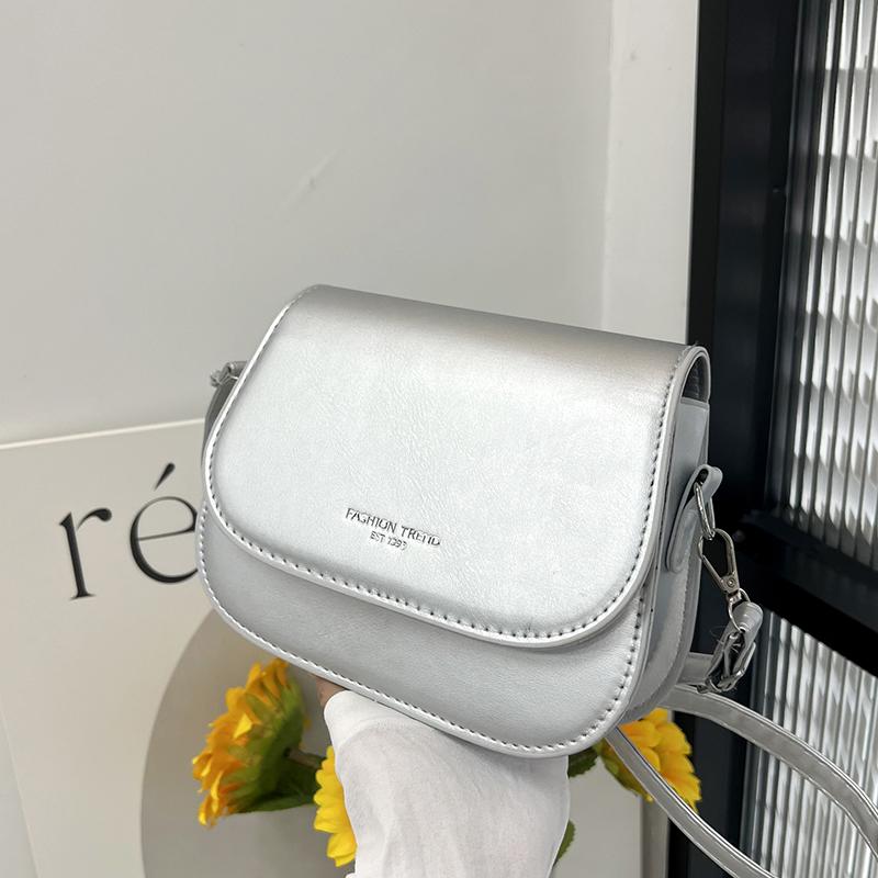 Vintage Saddle Crossbody Bag PU Leather Women's Luxury Design Small Handbag and Purse Ladies Travel Shoulder Messenger Bag Purse