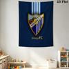 Málaga C .F Wall Hanging Printed Fabric Blanket Decorative Tapestries for Bedroom Living Room Home Decor