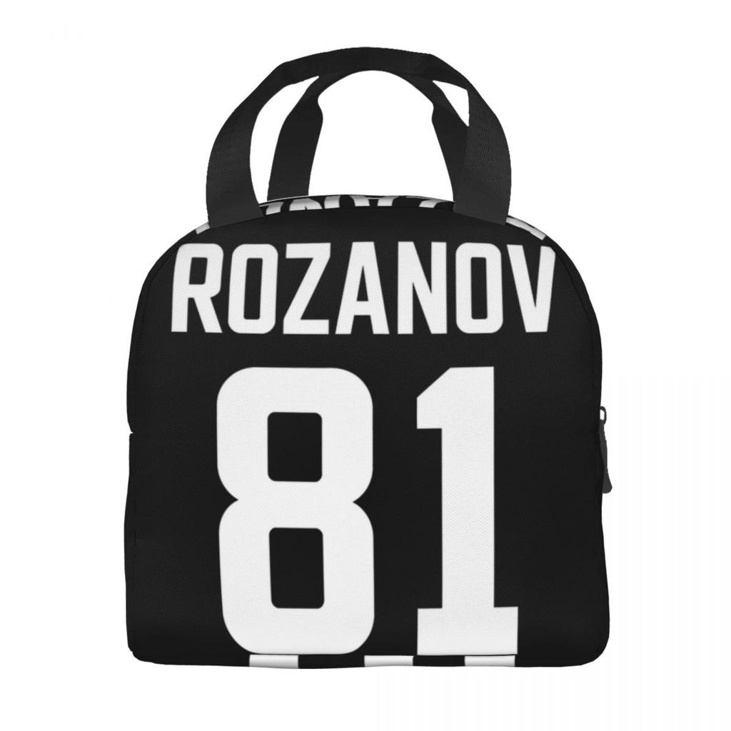 Heated Rivalry Humorous Insulated Lunch Bag Hollander and Ilya Rozanov Storage Food Box Portable Cooler Thermal Lunch Boxes