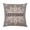 New Christmas Pillow Printed Simple Holiday Pillow Cover Home Sofa Pillow Pillowcase Cushion