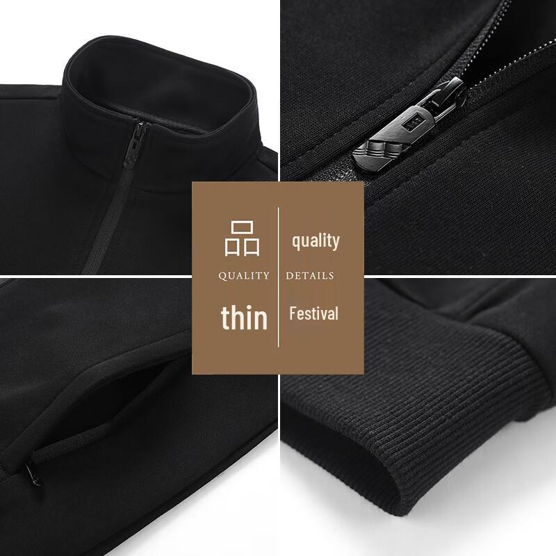 TUCANO Men's Pure Cotton Stand Collar Sweatshirt Set